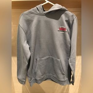 🏁Vans off the wall Old School Light Blue Kids XL Hoodie🛹